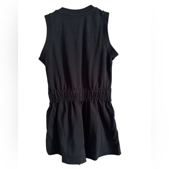 Nike Girls Sportswear Black NWT 
Button Up Romper Big Kids - Picture 2 of 6